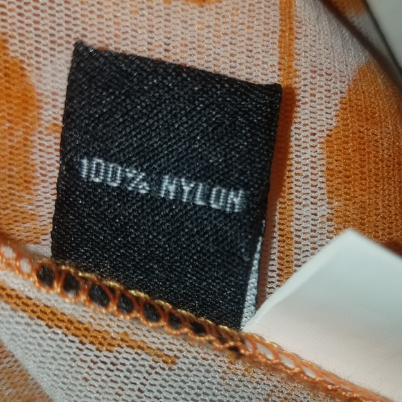 Lynn Ritchie | Orange & White Polka Dot Blouse - Picture 5 of 5